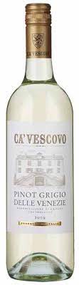Ca Vescovo Pinot Grigio 2019  75cl  