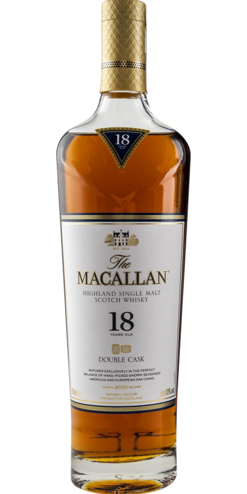 Macallan Sherry Oak 18 Ans 70cl 